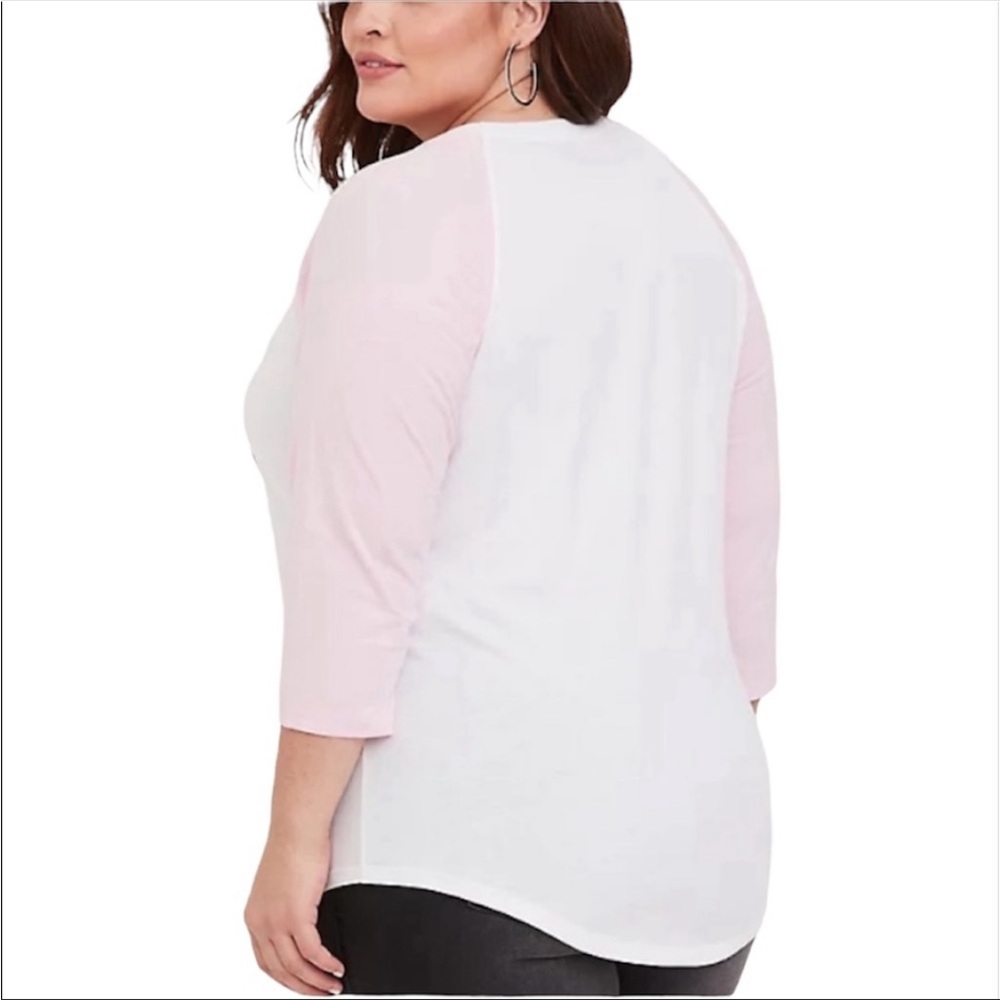 Torrid Save Second Base Raglan Tee - Picture 3 of 7